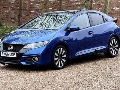 Blue Used 2016 Honda Civic SR Hatchback | £10,995 (A bit pricey)