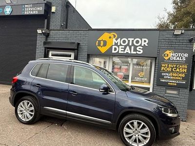 Blue Used 2015 VW Tiguan Edition SUV | £9,495 (Fair price)