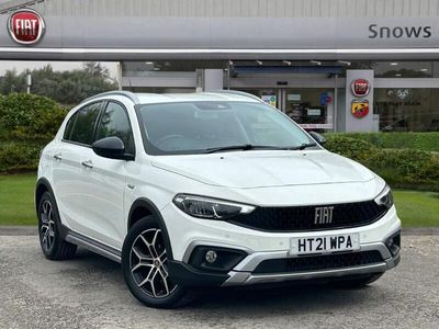used Fiat Tipo 1.0 CROSS EURO 6 (S/S) 5DR PETROL FROM 2021 FROM PORTSMOUTH (PO6 1SR) | SPOTICAR