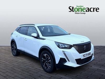 White Used 2021 Peugeot 2008 Allure SUV | £12,995 (Fair price)
