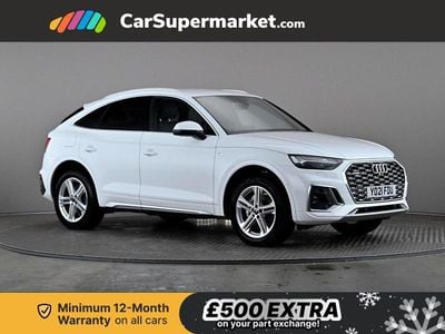 White Used 2021 Audi Q5 S-Line SUV | £24,397 (Good price)