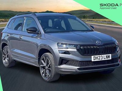 Używany Skoda Karoq SportLine 110 KM (80 kW) 2023 Szary SUV