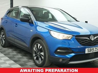 Used Vauxhall Grandland X Sport 130 HP (95 kW) 2019 Blue SUV