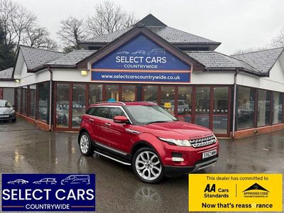 Used Land Rover Range Rover evoque Prestige 150 HP (110 kW) 2012 Red SUV