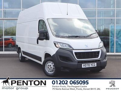 used Peugeot Boxer 2.2 BLUEHDI 335 PROFESSIONAL L3 H2 EURO 6 (S/S) 5D DIESEL FROM 2020 FROM POOLE (BH15 2AL) | SPOTICAR