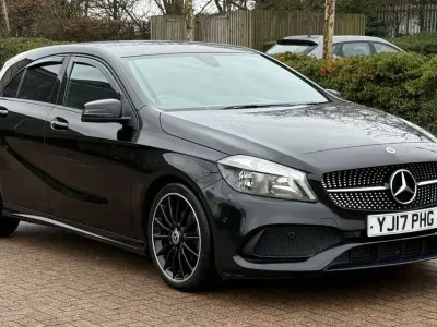 Used Mercedes A200 Executive 136 HP (100 kW) 2017 Black Hatchback