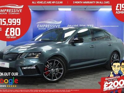 Grey Used 2019 Skoda Octavia vRS Hatchback | £15,999 (Fair price)