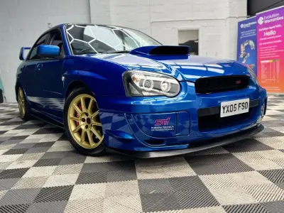 Używany Subaru Impreza 261 KM (191 kW) 2005 Niebieski Sedan/Limuzyna
