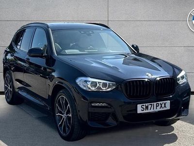 Black Used 2021 BMW X3 M Sport SUV | £34,999 (A bit pricey)