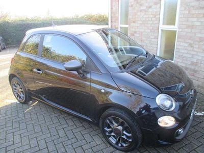 Black Used 2016 Fiat 500 S Hatchback | £5,291 (Fair price)
