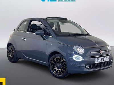 Used Fiat 500C Collezione 69 HP (50 kW) 2019 Grey Cabriolet