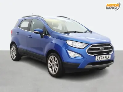 Used Ford Ecosport Titanium 125 HP (91 kW) 2023 Blue SUV