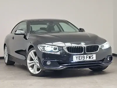 Used BMW 420 Coupé Sport Line 184 HP (135 kW) 2019 Black Coupe