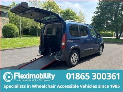 used Peugeot Rifter Wheelchair Accessible Vehicle SF20FSP BLUEHDI ALLURE