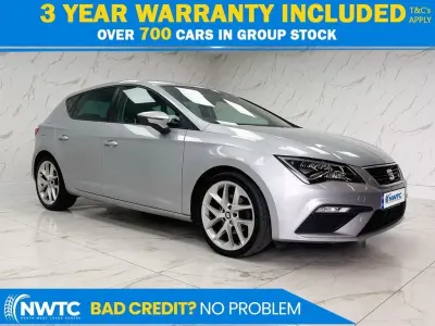 Used Seat Leon FR 125 HP (91 kW) 2017 Silver Hatchback