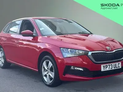 Used Skoda Scala SE 110 HP (80 kW) 2023 Red Hatchback