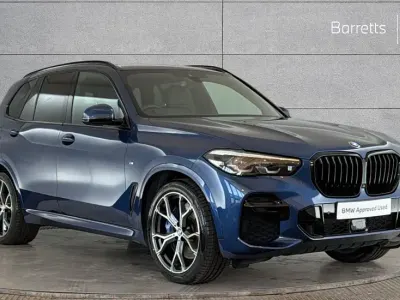 Used BMW X5 M Sport 335 HP (246 kW) 2022 Blue SUV