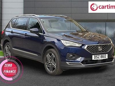Used Seat Tarraco XCELLENCE 150 HP (110 kW) 2020 Blue SUV