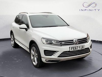 Used VW Touareg R-line Plus 262 HP (192 kW) 2017 White SUV