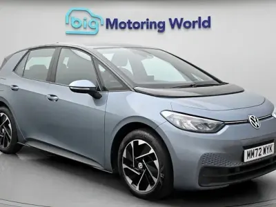 Used VW ID.3 Pro Performance 150 kW (204 HP) 2021 Blue Hatchback