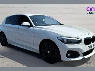 Used BMW 116 Efficient Dynamics 113 HP (83 kW) 2018 White Hatchback