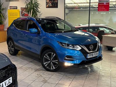 Used Nissan Qashqai N-Connecta 2018 Blue SUV