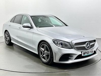 Used Mercedes C200 AMG Line Premium 184 HP (135 kW) 2019 Silver Sedan
