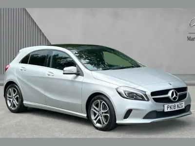 Used Mercedes A180 Sport Edition 120 HP (88 kW) 2018 Silver Hatchback