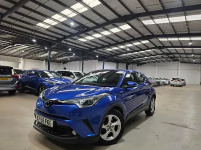 Used Toyota C-HR 122 HP (89 kW) 2018 Blue SUV