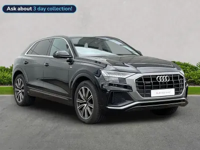 Używany Audi Q8 S-Line 340 KM (250 kW) 2023 Czarny SUV