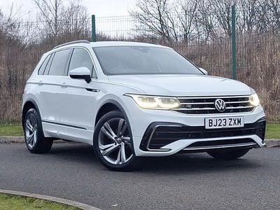 Used VW Tiguan R-line Edition 150 HP (110 kW) 2023 White SUV