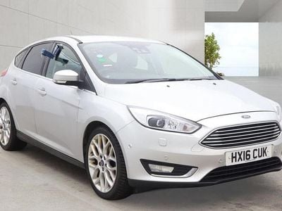 Used Ford Focus Titanium X 125 HP (91 kW) 2016 Silver Hatchback