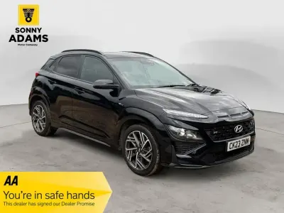 Used Hyundai Kona N Line 120 HP (88 kW) 2023 Black SUV