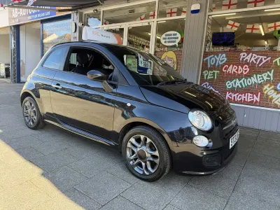 Used Fiat 500 S 69 HP (50 kW) 2013 Black Hatchback