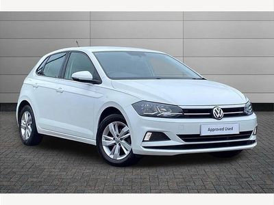 Used VW Polo SE 95 HP (69 kW) 2019 White Hatchback