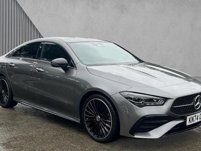 Grey Used 2024 Mercedes CLA220 AMG Line Premium Plus Sedan | £31,990 (A bit pricey)