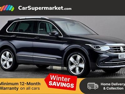Black Used 2022 VW Tiguan Life SUV | £18,197 (Fair price)