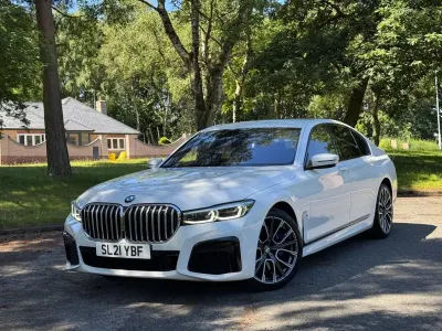 Used BMW 740 M Sport 2021 White Sedan