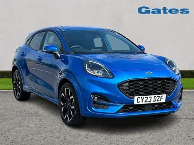Second-hand Ford Puma ST-Line X 2023 Albastru SUV