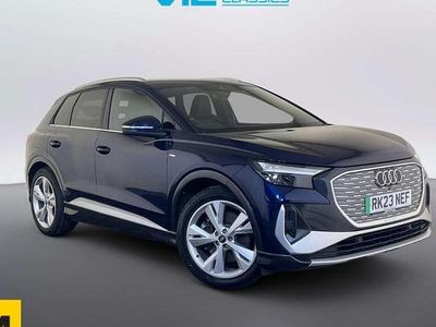 Used Audi Q4 e-tron S-Line 219 kW (299 HP) 2023 Blue SUV