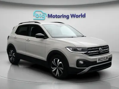Used VW T-Cross Black Edition 110 HP (80 kW) 2023 Grey SUV