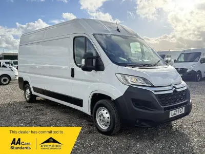 Used Citroën Relay 140 HP (102 kW) 2021 White Van