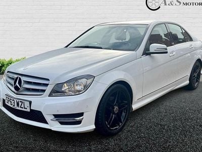 White Used 2013 Mercedes C180 AMG Sedan | £6,750 (Fair price)