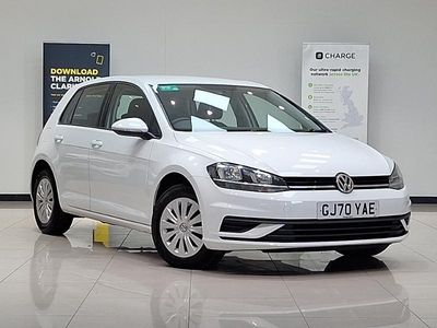 Used VW Golf VII S 115 HP (84 kW) 2020 White Hatchback