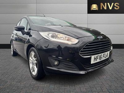 Black Used 2016 Ford Fiesta Zetec Hatchback | £4,495 (Good price)