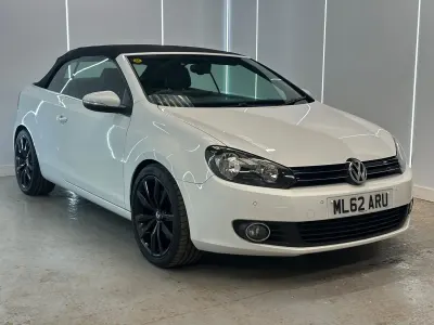 Used VW Golf Cabriolet GT 2012 White Cabriolet