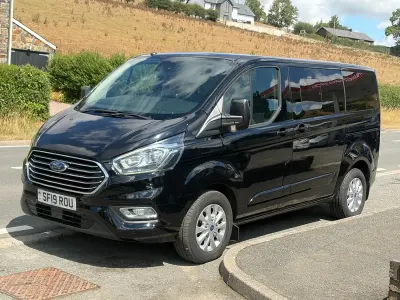 Used Ford Tourneo Custom Titanium 130 HP (95 kW) 2019 Black Van