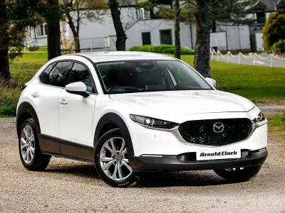 New Mazda CX-30 Exclusive-Line 140 HP (102 kW) 2026 Arctic white SUV