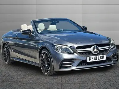 Used Mercedes C43 AMG Premium 385 HP (283 kW) 2019 Grey Cabriolet