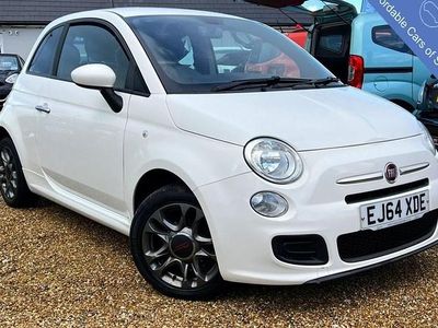 White Used 2014 Fiat 500 S Hatchback | £4,995 (Fair price)
